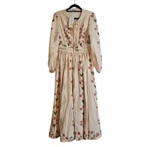 JardinVue Floral Maxi Dress NWT